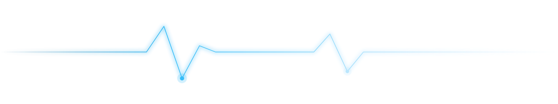 Abstract wide band: record strata crossed by a single clinical pulse.