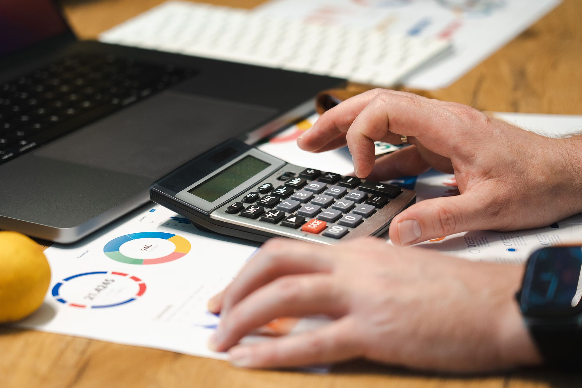 A practice owner building an annual budget